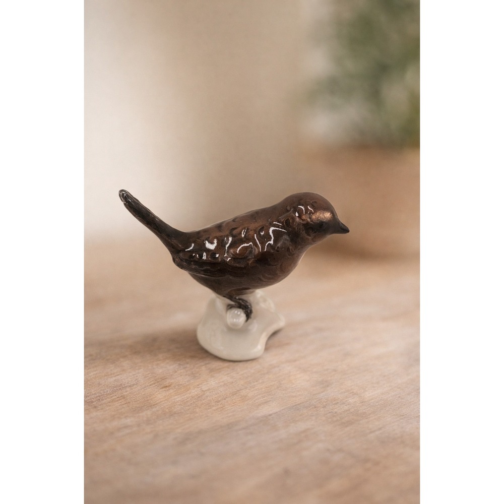 RARE W. Goebel Zaunkoniq Wren Roitelet Bird Vintage 1980's 90's - Picture 9 of 9